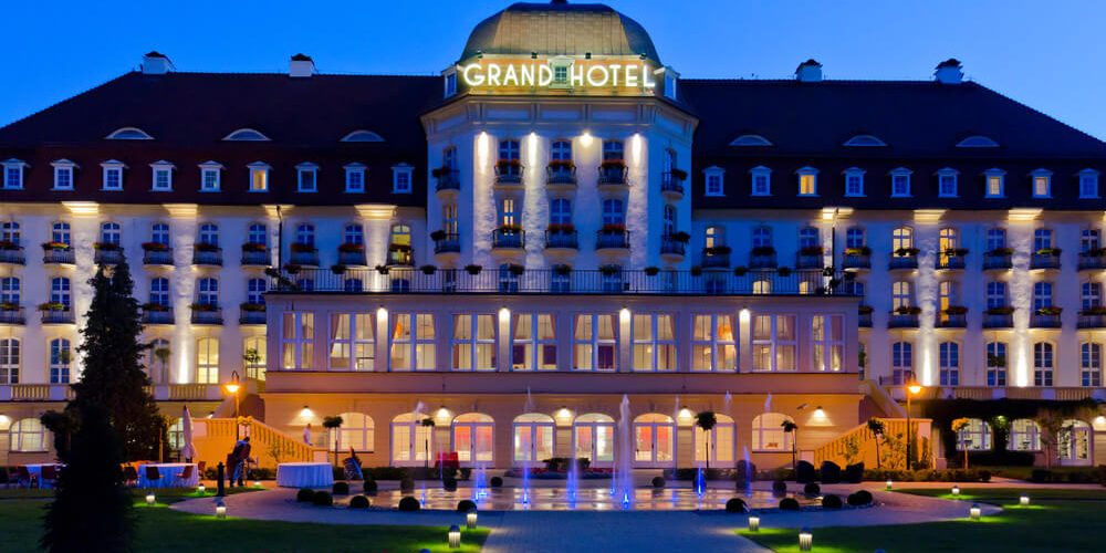 gambling in poland: Grand Hotel Sopot (built 1924-27), iconic luxury pre-war Kasino-Hotel Zoppot.