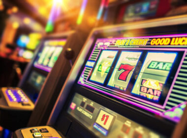 the slot machine in casino