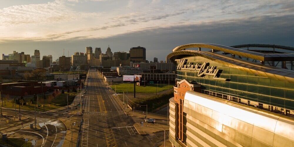 Detroit, MI USA, April 27 2022, MotorCity Casino